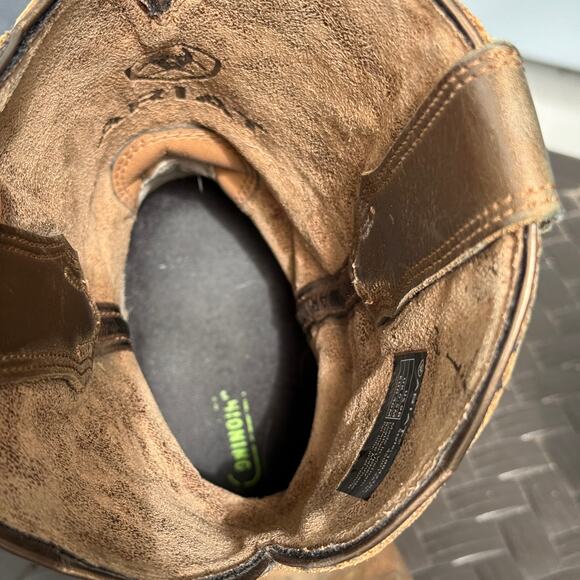 Ariat Hybrid StretchFit Western Boots Womens sz 9B. Tough boots, well broken in - Picture 10 of 16